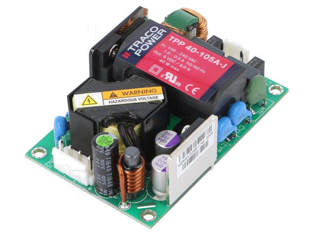 Voedingseenheid: schakelende; open; 40W; 120÷370VDC; 85÷264VAC Voedingseenheid: schakelende; open; 40W; 120÷370VDC; 85÷264VAC